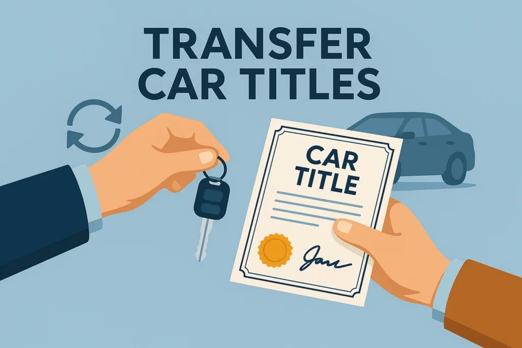 how to transfer a car title