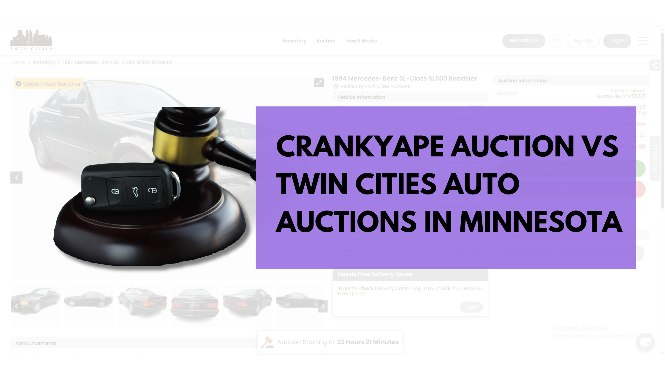 crankyape online auction