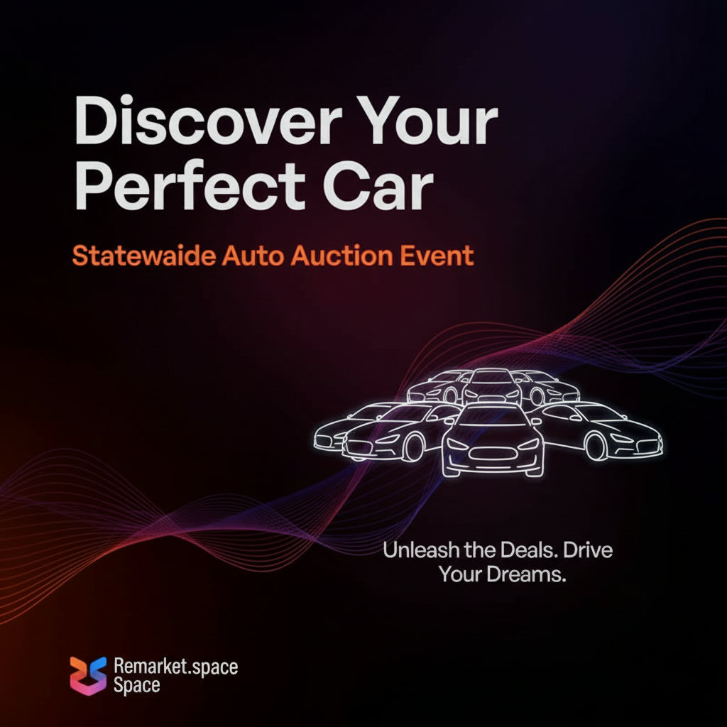 Discover Your Perfect Car at the Statewide Auto Auction Event