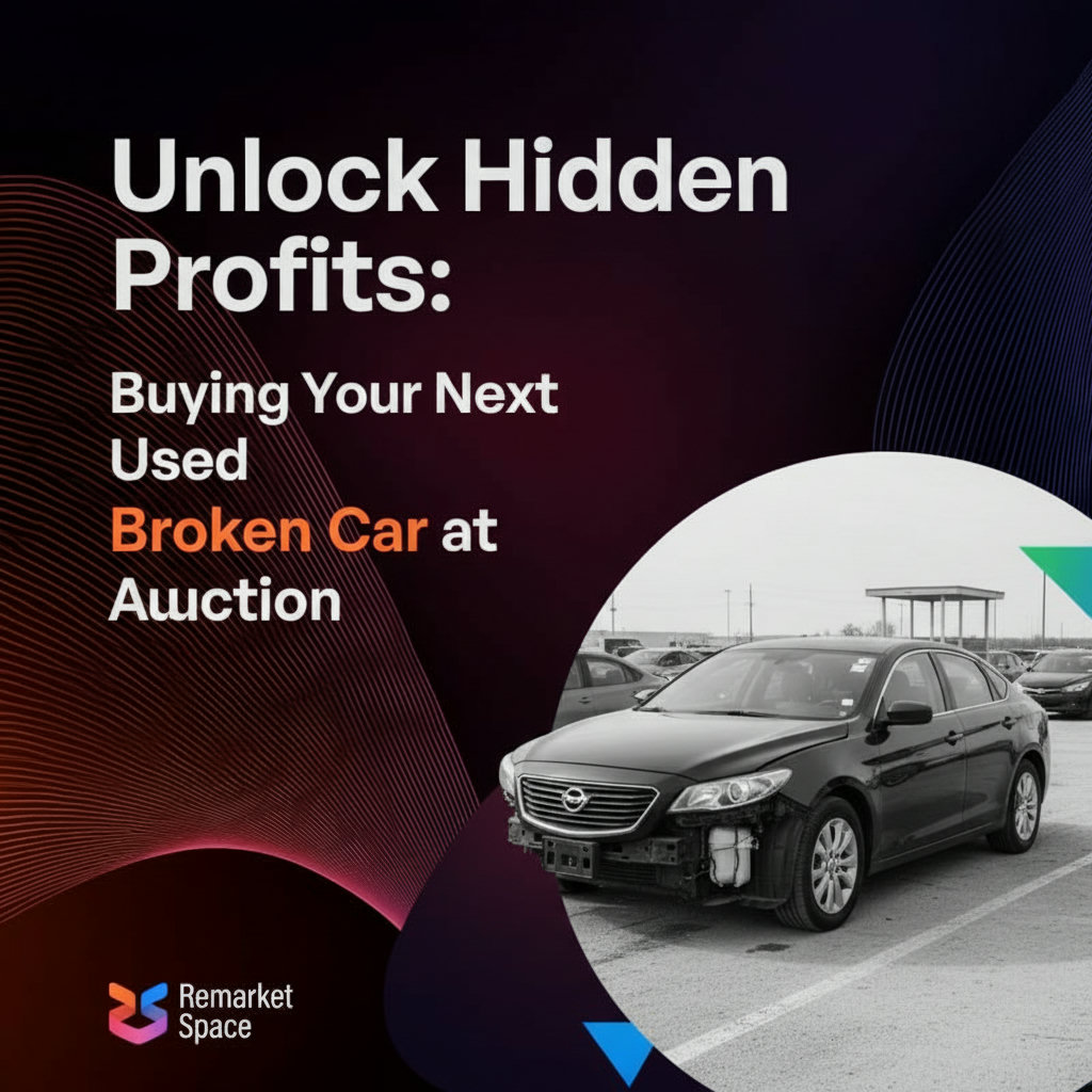 Unlock Hidden Profits: Buying Your Next Used Broken Car at Auction