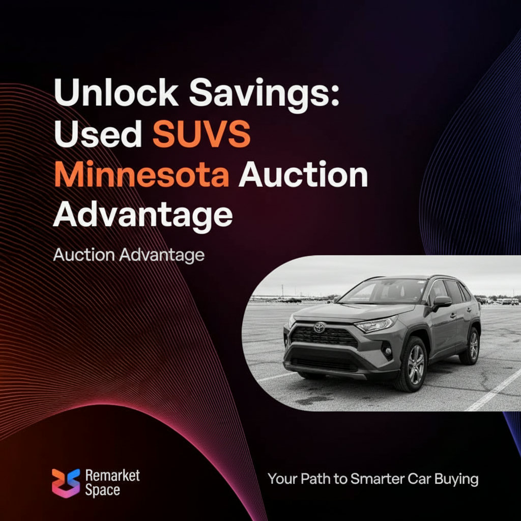 Unlock Savings: Used SUVs Minnesota Auction Advantage