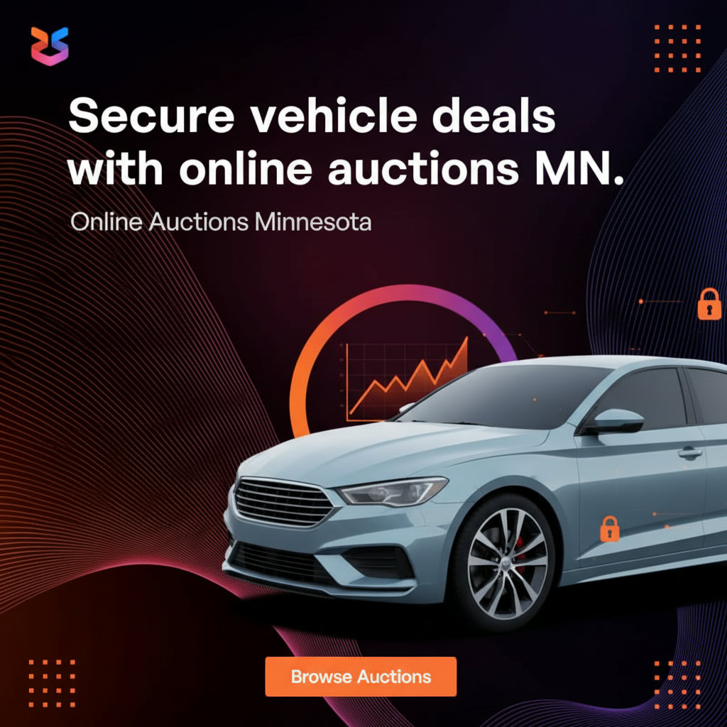Secure vehicle deals with online auctions MN.