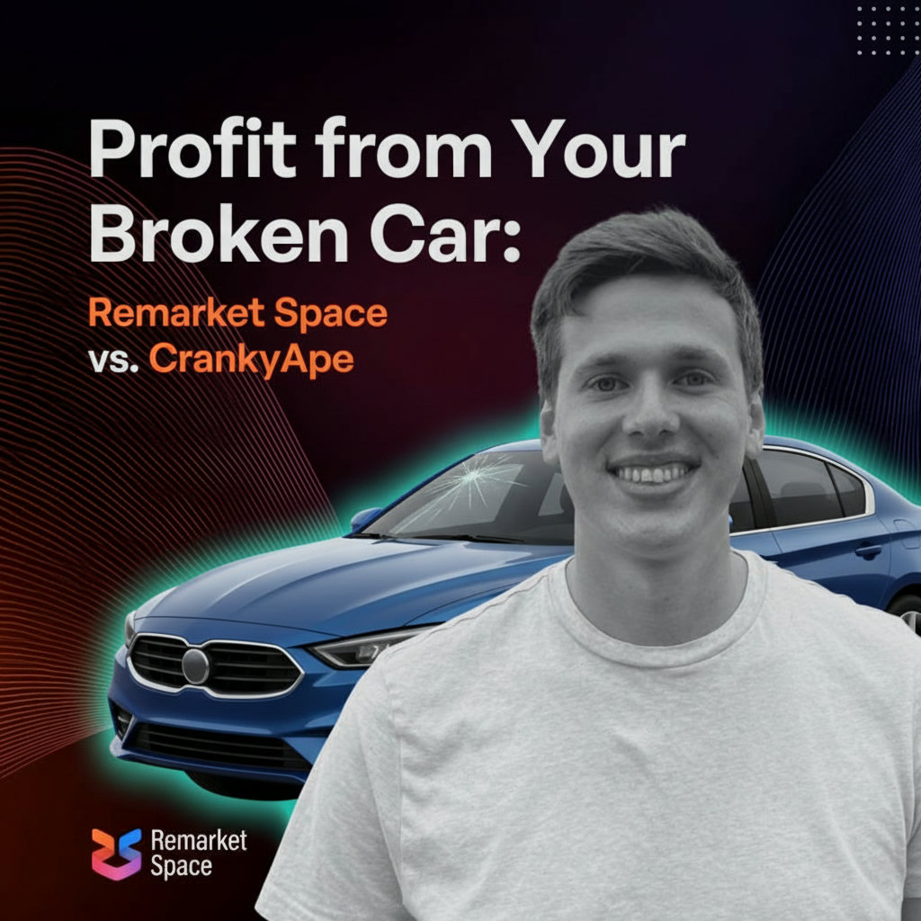 Profit from Your Broken Car: Remarket Space vs. CrankyApe