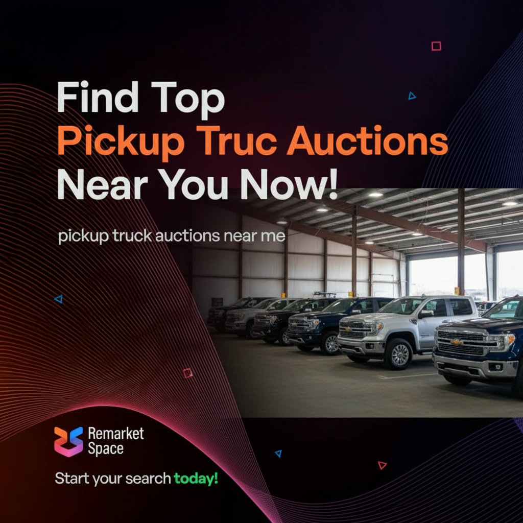 Find Top Pickup Truck Auctions Near You Now!
