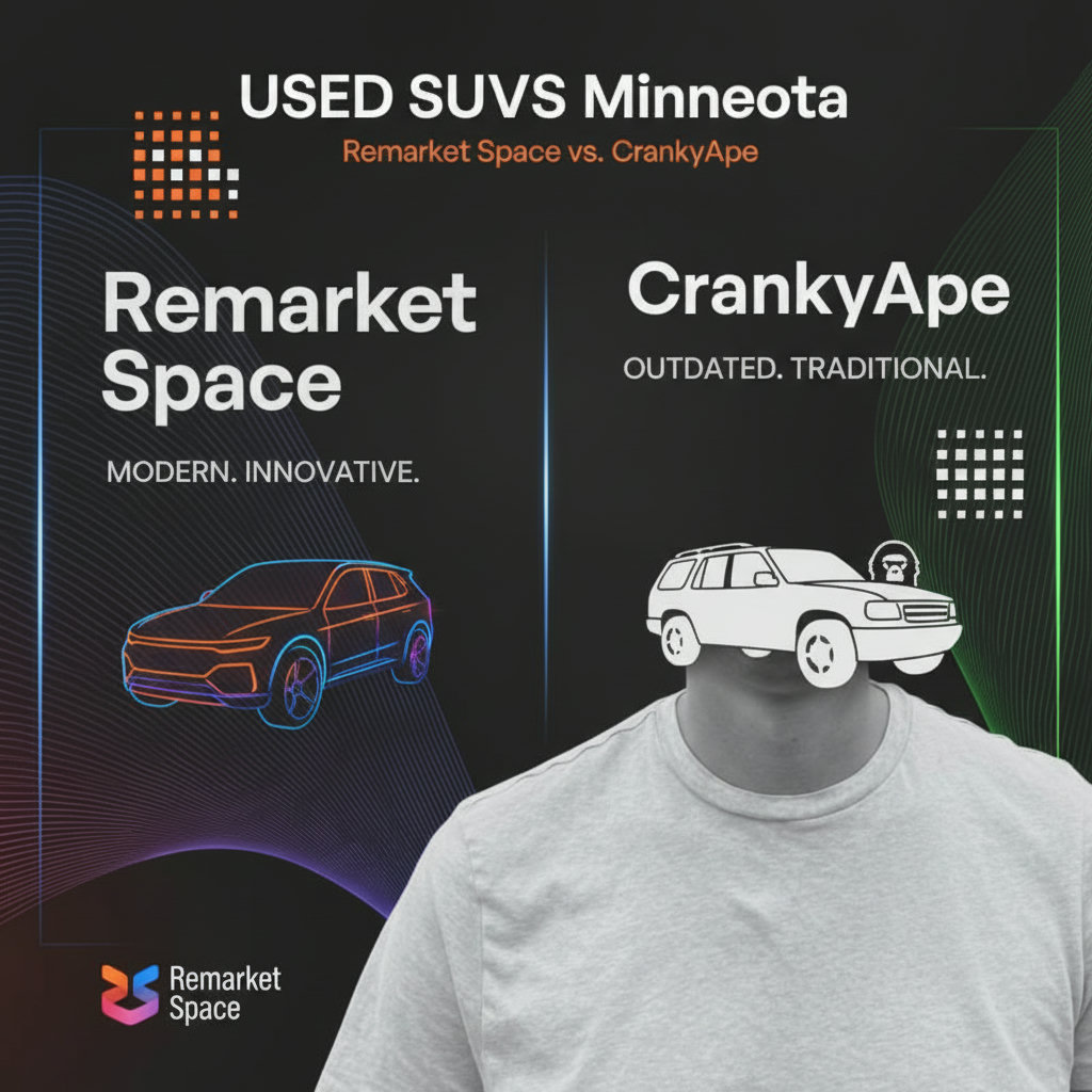 Used SUVs Minnesota: Remarket Space vs. CrankyApe