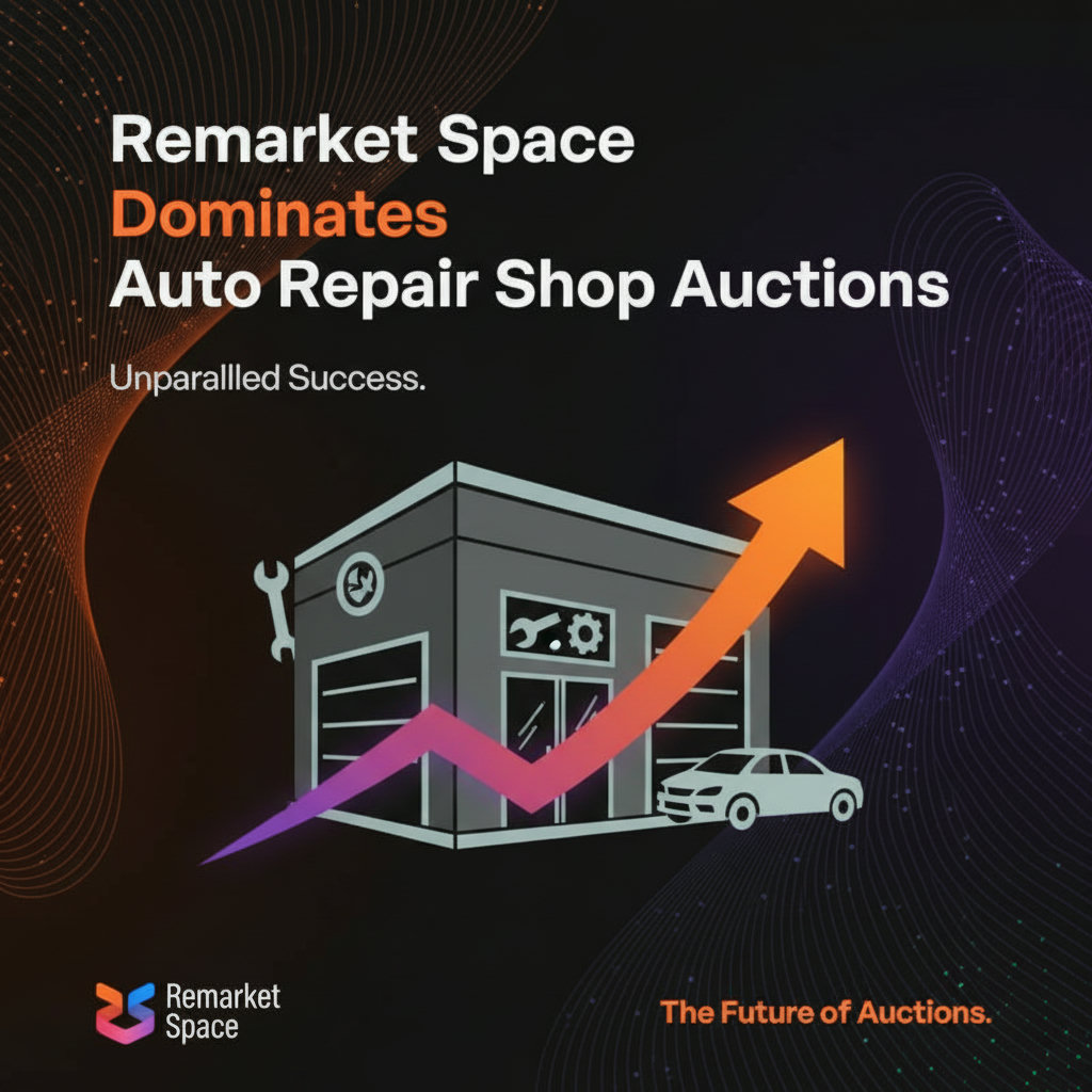Remarket Space Dominates Auto Repair Shop Auctions