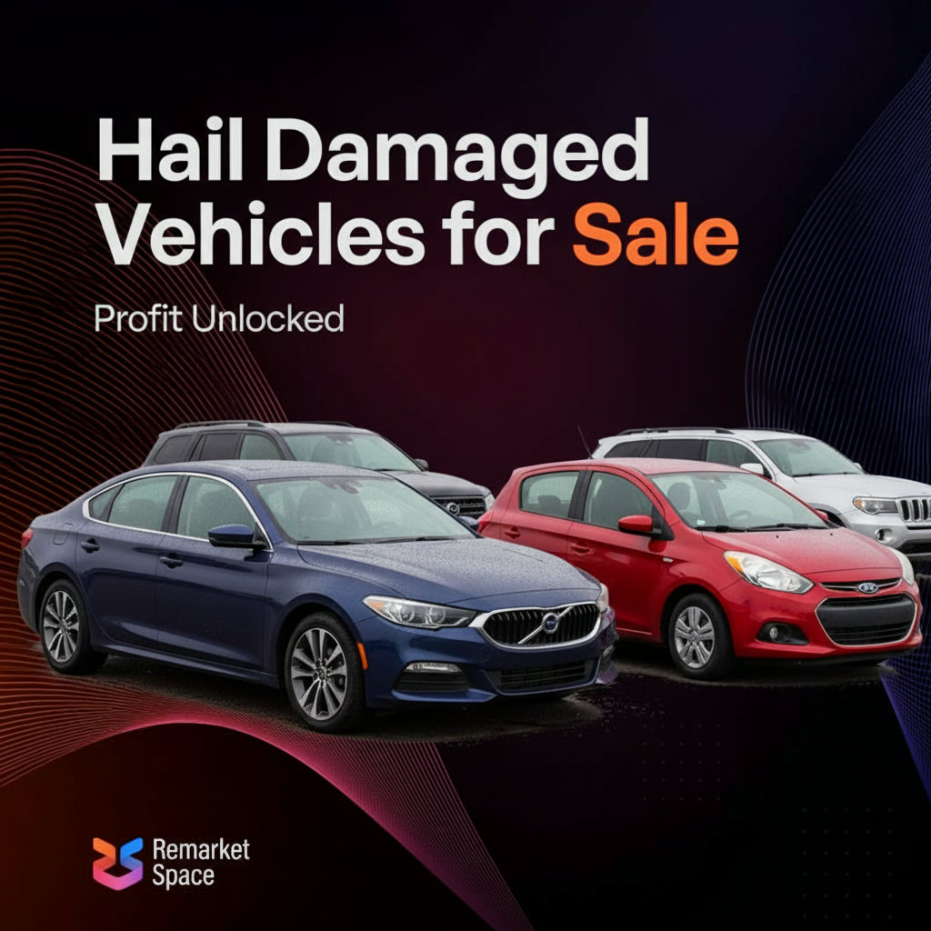 Hail Damaged Vehicles for Sale: Profit Unlocked