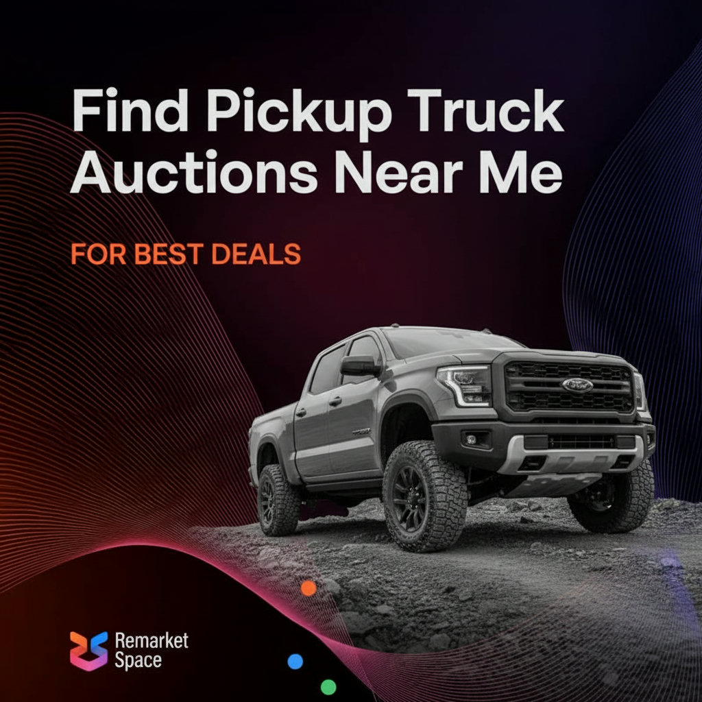Find Pickup Truck Auctions Near Me for Best Deals