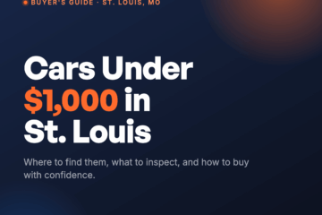 Cars under $1,000 in St. Louis MO